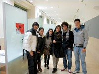 Alan (far left) and his group mates of market research class during his exchange at Bocconi University, Italy.